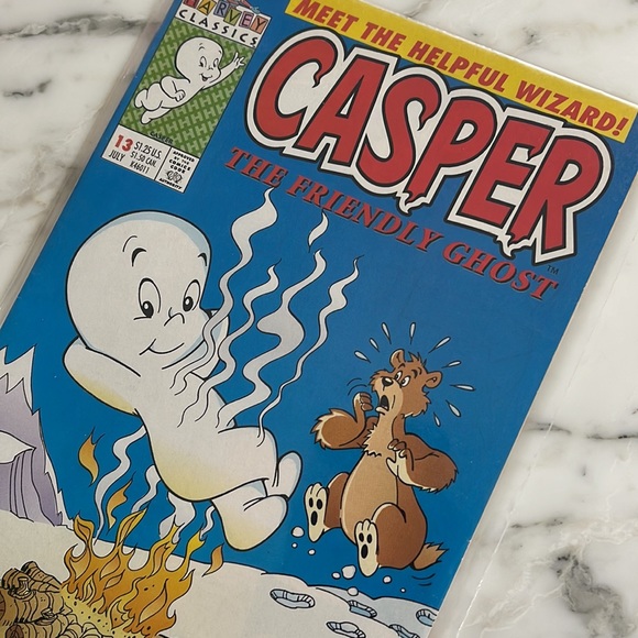 Harvey Classics Casper The Friendly Ghost Comic Vol 2. No 13. Vintage July 1993 - Picture 7 of 7